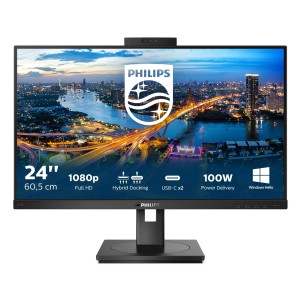 Philips B Line 243B1JH 00 Monitor PC 60,5 cm (23.8") 1920 x 1080 Pixel Full HD LCD Nero