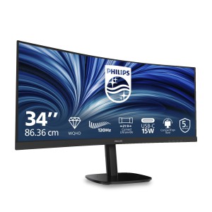 Philips 34B2N3500C 00 Monitor PC 86,4 cm (34") 3440 x 1440 Pixel Wide Quad HD LCD Nero