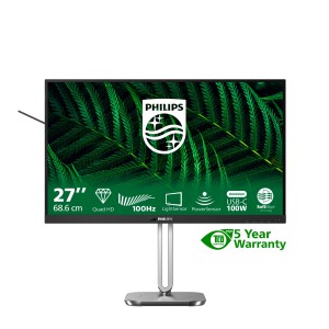 Philips Serie 5000 27B2G5601 00 Monitor PC 68,6 cm (27") 2560 x 1440 Pixel Quad HD LCD Nero
