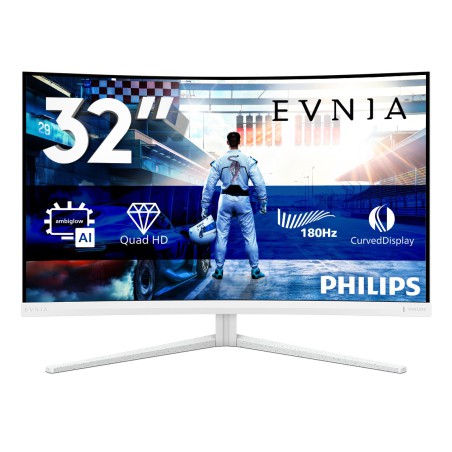Philips Evnia 5000 32M2C5501 00 Monitor PC 80 cm (31.5") 2560 x 1440 Pixel Quad HD LCD Bianco