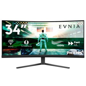 Philips Evnia 34M2C3500L 00 Monitor PC 86,4 cm (34") 3440 x 1440 Pixel Wide Quad HD LCD Nero