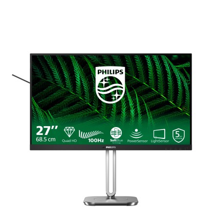 Philips Serie 5000 27B2G5500 00 Monitor PC 68,6 cm (27") 2560 x 1440 Pixel Quad HD LCD Antracite