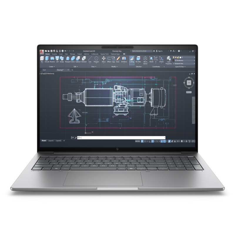 HP ZBook 8 G1i 16 inch Mobile Workstation PC Wolf Pro Security Edition Intel Core Ultra 9 285H 40,6 cm (16") WUXGA 32 GB