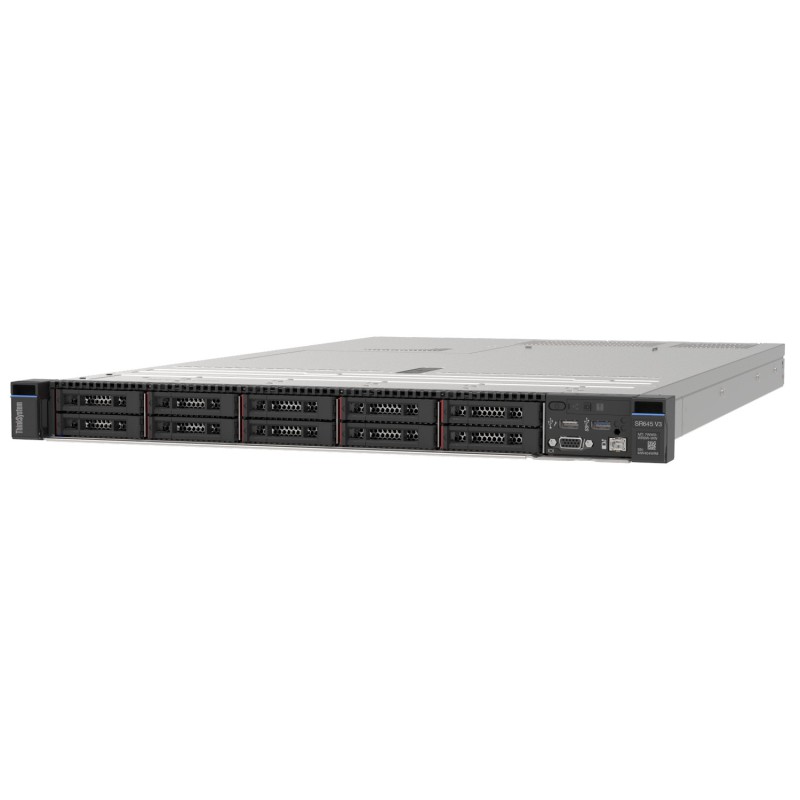 Lenovo ThinkSystem SR645 V3 server 0 GB Rack (1U) AMD EPYC 9115 2,6 GHz 32 GB DDR5-SDRAM 750 W