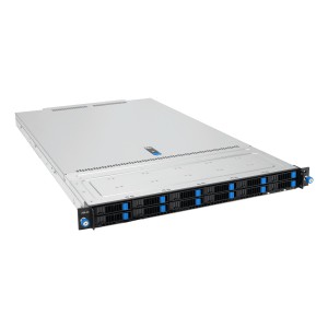 ASUS RS700-E12-RS12U Rack (1U) Nero, Acciaio
