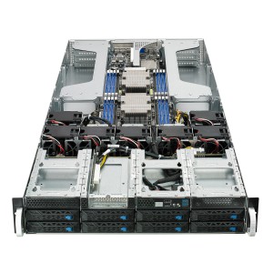 ASUS ESC4000 G4 Intel® C621 LGA 3647 (Socket P) Armadio (2U) Nero, Argento