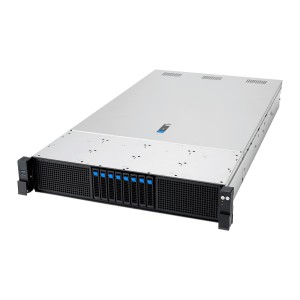 ASUS RS720A-E13-RS8U Socket SP5 Armadio (2U) Nero, Argento
