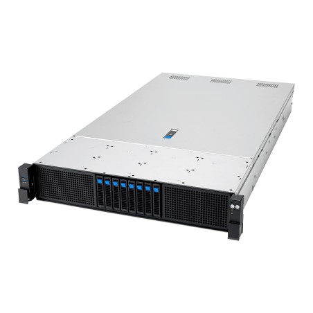 ASUS RS720A-E13-RS8U Socket SP5 Armadio (2U) Nero, Argento