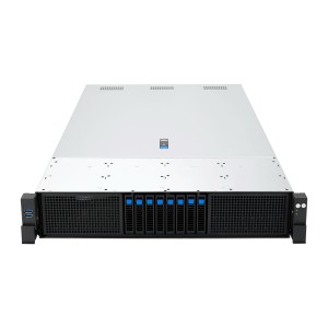 ASUS RS720A-E13-RS8U Socket SP5 Armadio (2U) Nero, Argento