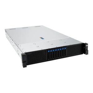 ASUS RS720A-E13-RS8U Socket SP5 Armadio (2U) Nero, Argento