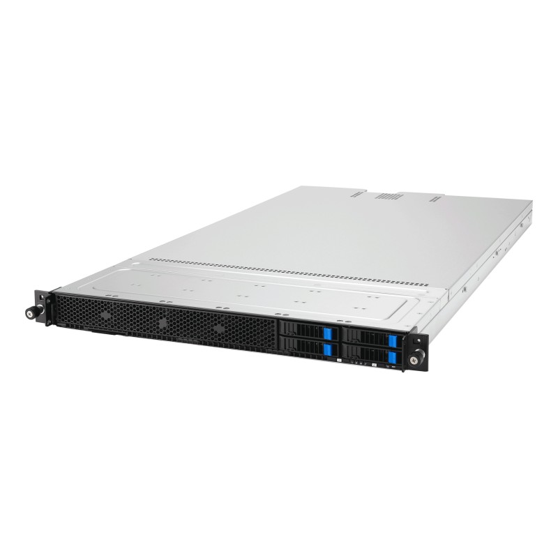 ASUS RS501A-E12-RS4U LGA 6096 Rack (1U) Nero, Argento