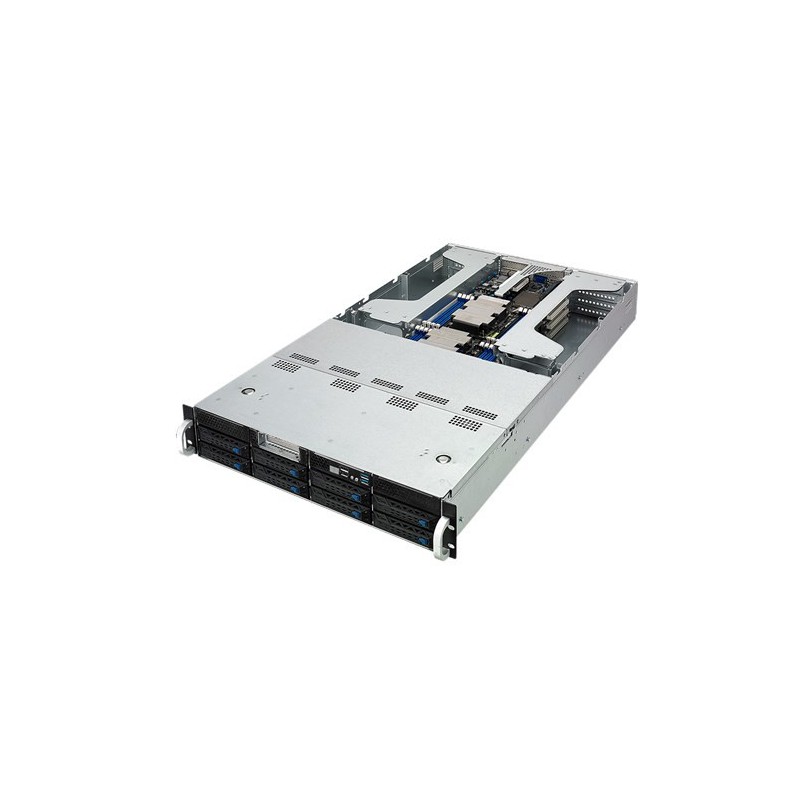 ASUS ESC4000 G4 Intel® C621 LGA 3647 (Socket P) Armadio (2U) Nero, Argento