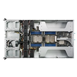 ASUS ESC4000 G4 Intel® C621 LGA 3647 (Socket P) Armadio (2U) Nero, Argento