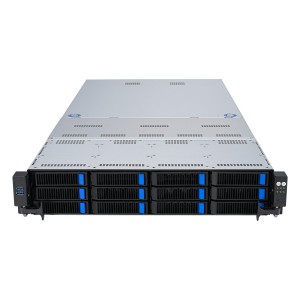 ASUS RS720-E11-RS12U Intel C741 Armadio (2U) Nero, Acciaio
