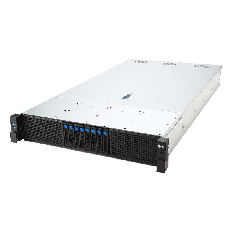 ASUS RS720-E12-RS8G Armadio (2U) Nero, Argento