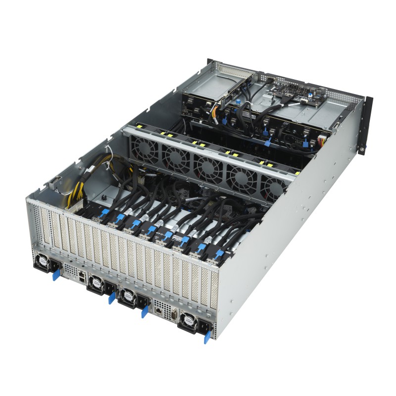 ASUS ESC8000-E11 Armadio (4U) Grigio