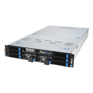 ASUS 90SF0251-M004X0 sistema barebone per server Intel C741 Armadio (2U) Nero, Acciaio