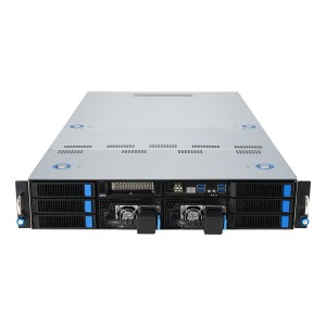 ASUS 90SF0251-M004X0 sistema barebone per server Intel C741 Armadio (2U) Nero, Acciaio