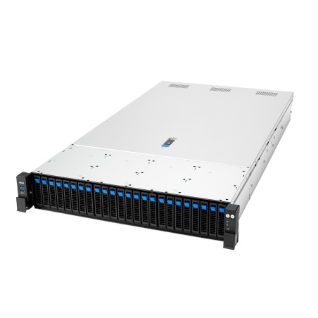 ASUS RS720A-E13-RS24G Socket SP5 Armadio (2U) Nero, Argento