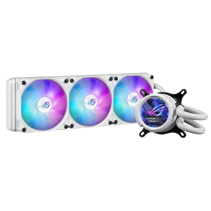 ASUS ROG Strix LC III 360 ARGB White Edition Processore Raffreddatore di liquidi tutto in uno 12 cm Bianco