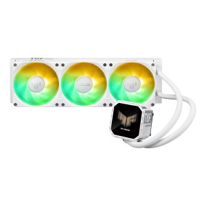 ASUS TUF Gaming LC III 360 ARGB LCD White Edition Processore Raffreddatore di liquidi tutto in uno 12 cm Bianco 1 pz