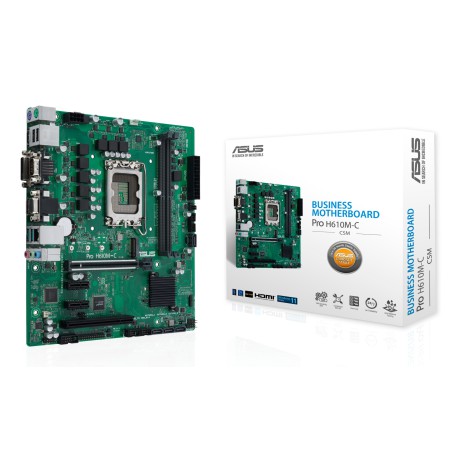 ASUS Pro H610M-C-CSM Intel H610 LGA 1700 micro ATX