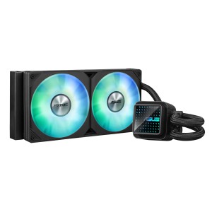 ASUS Prime LC 240 ARGB Case per computer Raffreddatore di liquidi tutto in uno 12 cm Nero