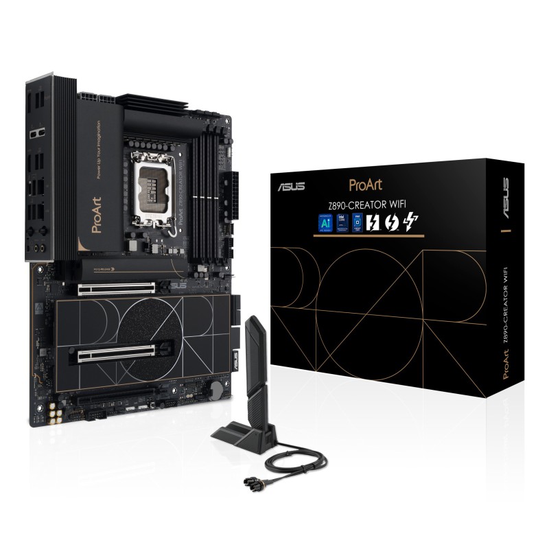 ASUS PROART Z890-CREATOR WIFI Intel Z890 LGA 1851 (Socket V1) ATX