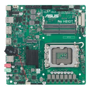 ASUS Pro H810T-CSM Intel H810 LGA 1851 (Socket V1) Thin Mini ITX