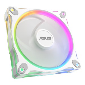 ASUS Prime MR120 Fan ARGB White Case per computer Ventilatore 12 cm Bianco