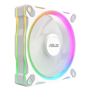 ASUS Prime MR120 Fan ARGB White Case per computer Ventilatore 12 cm Bianco