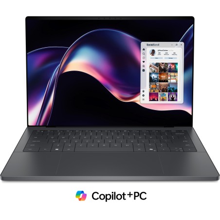 DELL XPS 14 DA14260 Copilot+ PC Intel Core Ultra X7 358H Computer portatile 35,6 cm (14") Touch screen 2.8K 32 GB LPDDR5x-SDRAM