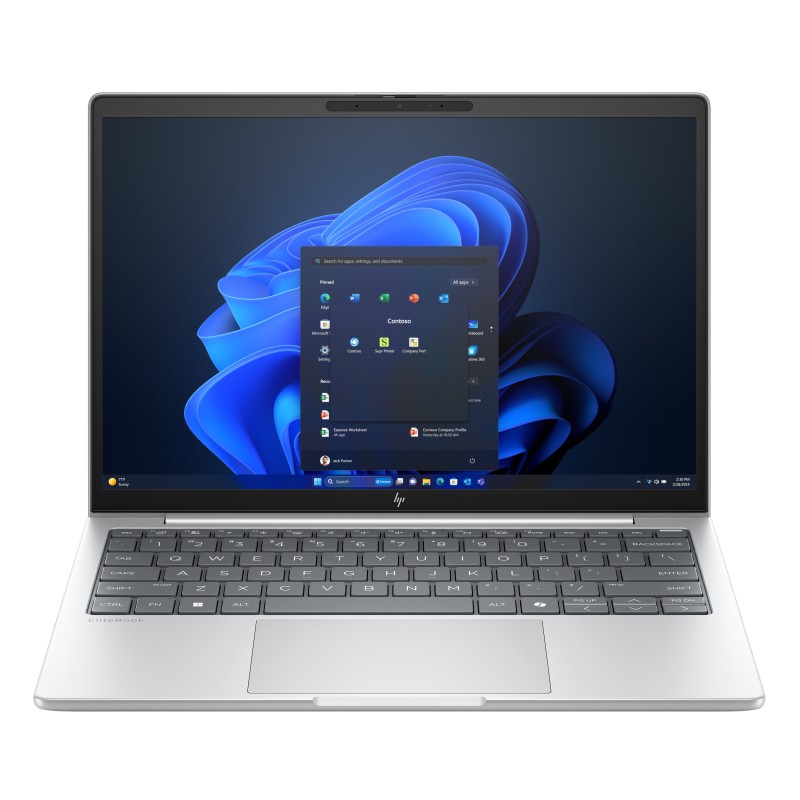 HP EliteBook 8 G1i Intel Core Ultra 7 255U Computer portatile 33,8 cm (13.3") WUXGA 32 GB LPDDR5x-SDRAM 1 TB SSD Wi-Fi 6E