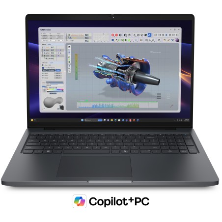 DELL Pro Precision 5 16 PW516261 Copilot+ PC Intel Core Ultra 7 366H Computer portatile 40,6 cm (16") Full HD+ 32 GB