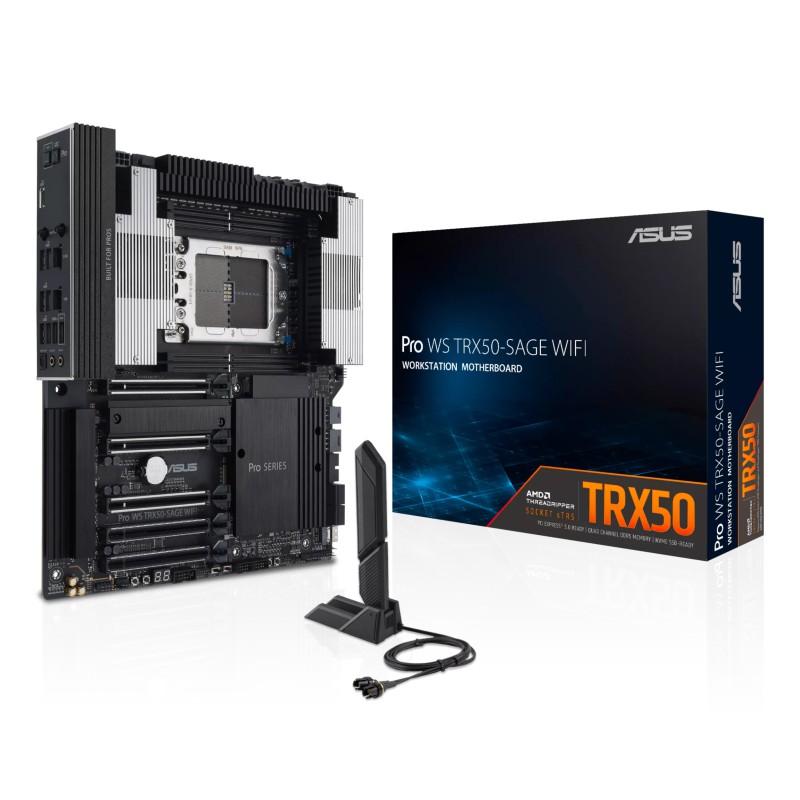 ASUS Pro WS TRX50-SAGE WIFI AMD TRX50 Socket sTR5 SSI CEB