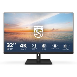 Philips Serie 1000 32E1N1800LA 00 Monitor PC 80 cm (31.5") 3840 x 2160 Pixel 4K Ultra HD LCD Nero