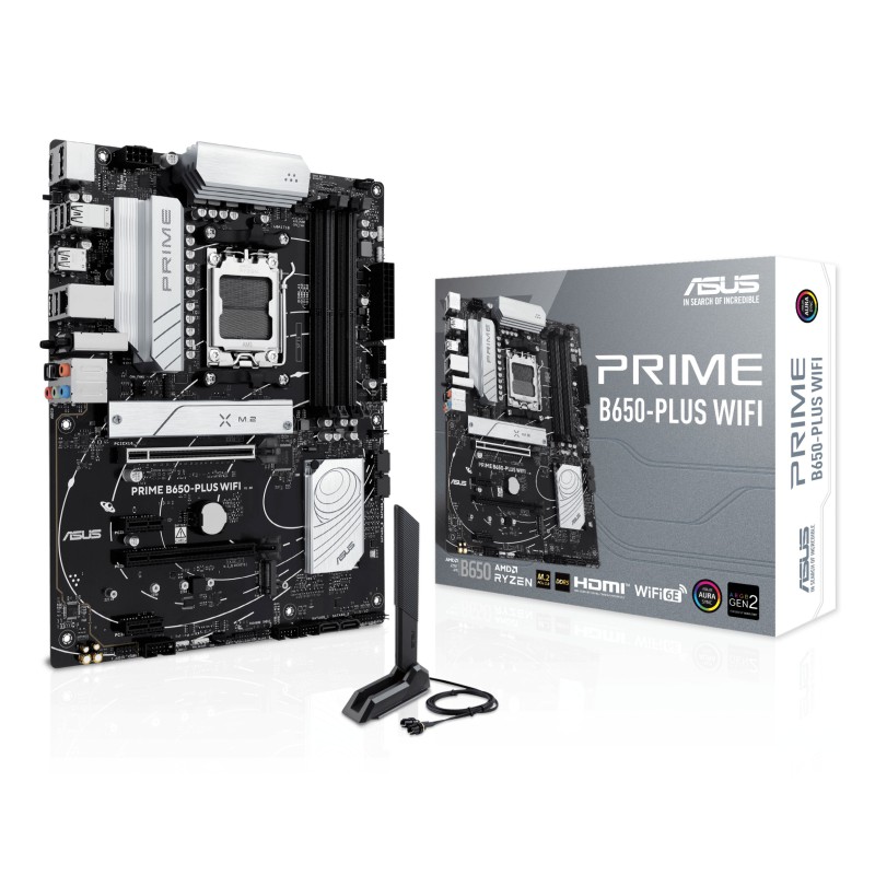 ASUS PRIME B650-PLUS WIFI AMD B650 Socket AM5 ATX