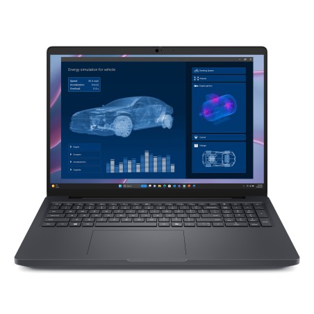 DELL Pro Max 16 MC16255 Copilot+ PC AMD Ryzen AI 9 HX PRO 475 Workstation mobile 40,6 cm (16") WUXGA 32 GB LPDDR5x-SDRAM 1 TB