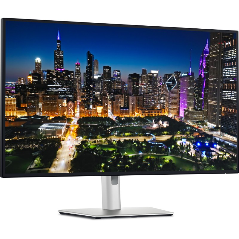 DELL UltraSharp U3225QE Monitor PC 80 cm (31.5") 3840 x 2160 Pixel 4K Ultra HD LCD Nero, Argento