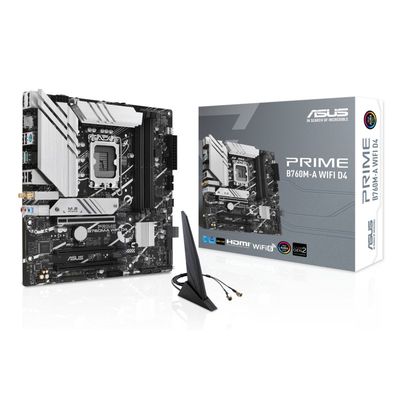 ASUS PRIME B760M-A WIFI D4 Intel B760 LGA 1700 micro ATX