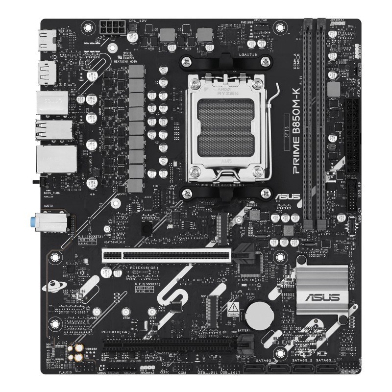 ASUS PRIME B850M-K AMD B850 Socket AM5 micro ATX