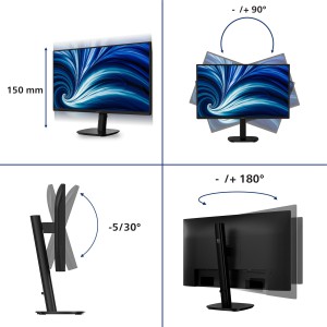 Philips Serie 3000 27B2N3200A 61 Monitor PC 68,6 cm (27") 1920 x 1080 Pixel Full HD LCD Nero