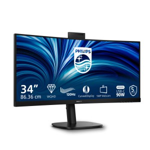 Philips Serie 3000 34B2U3600CH 00 Monitor PC 86,4 cm (34") 3440 x 1440 Pixel Wide Quad HD LCD Nero