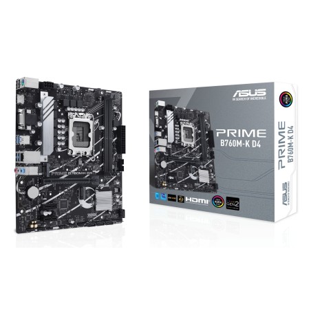 ASUS PRIME B760M-K D4 Intel B760 LGA 1700 micro ATX