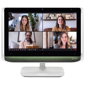 HP Poly Studio P21Personal Meeting FHD Display 54,6 cm (21.5") 1920 x 1080 Pixel Bianco