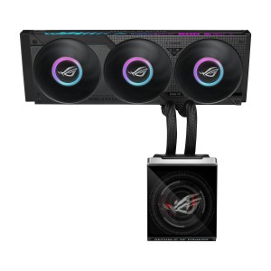 ASUS ROG Strix SLC IV 360 ARGB LCD Processore Raffreddatore di liquidi tutto in uno 12 cm Nero 1 pz