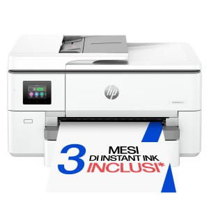 HP OfficeJet Pro 9720e Wireless All-in-One Colore Stampante, Stampa fronte retro fotocopiatrice, scanner