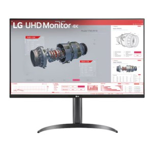 LG 32BR55UK-B Monitor PC 80 cm (31.5") 3840 x 2160 Pixel 4K Ultra HD LED Nero