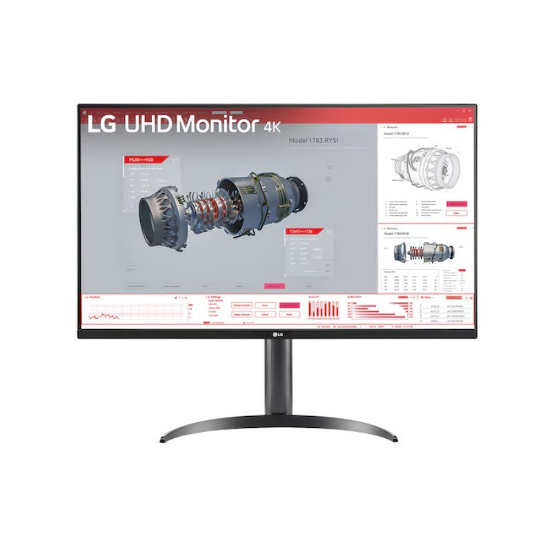 LG 32BR55UK-B Monitor PC 80 cm (31.5") 3840 x 2160 Pixel 4K Ultra HD LED Nero