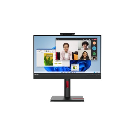 Lenovo ThinkCentre Tiny-In-One 24 Gen 5 Monitor PC 60,5 cm (23.8") 1920 x 1080 Pixel Full HD LED Touch screen Nero